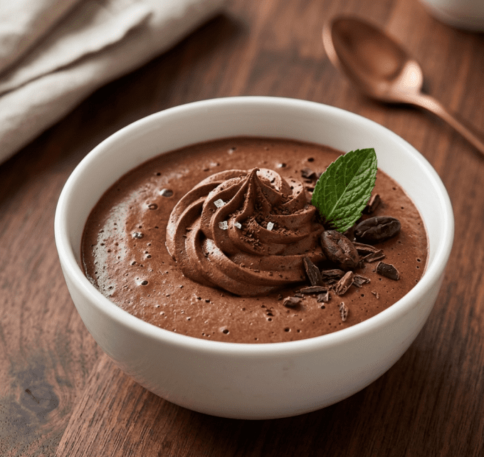 MOUSSE AU CHOCOLAT 