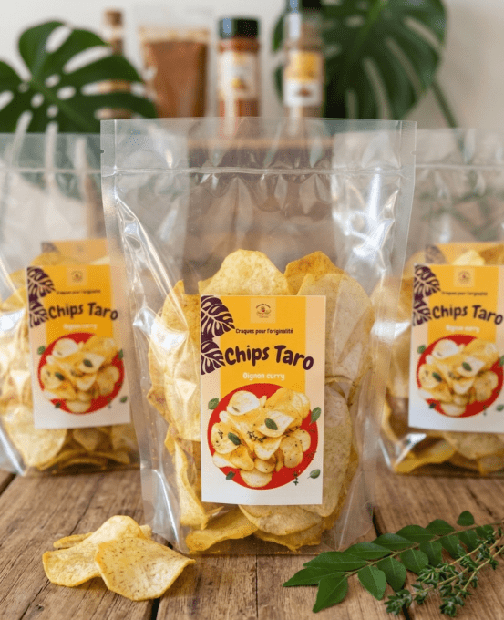 Chips de taro
