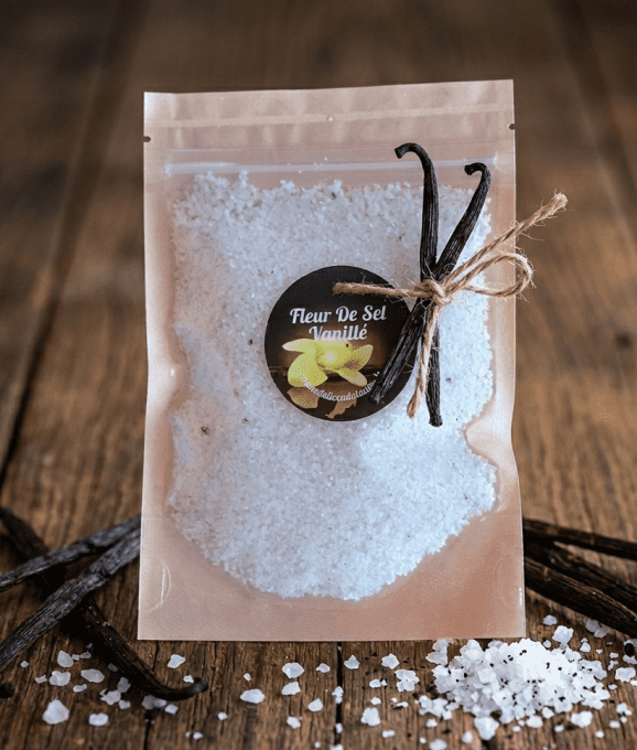 Fleur de sel à la vanille de Nouvelle-Calédonie 