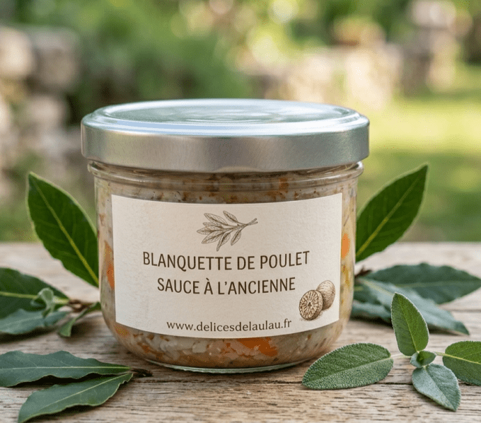 BLANQUETTE DE POULET À L'ANCIENNE 