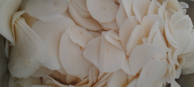 Manioc émincés