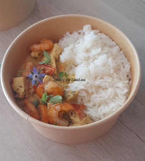 BLANQUETTE DE POULET OU CREVETTE