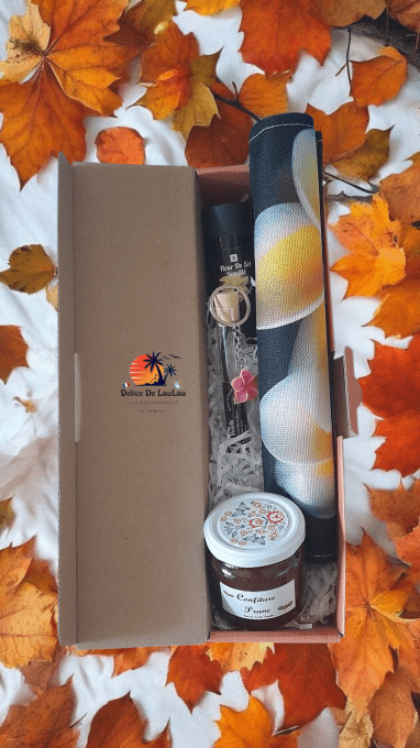 Coffret cadeau vanille 