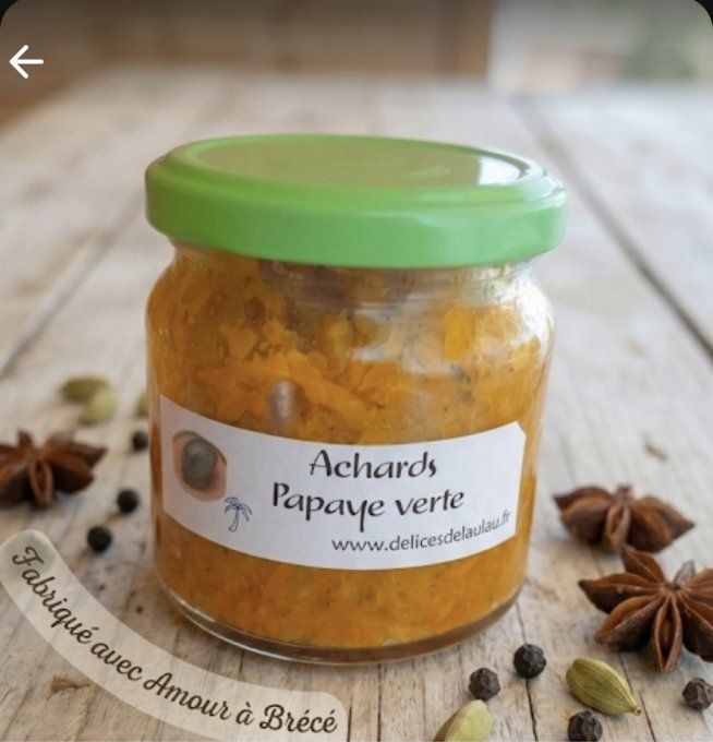 Achards papaye verte 