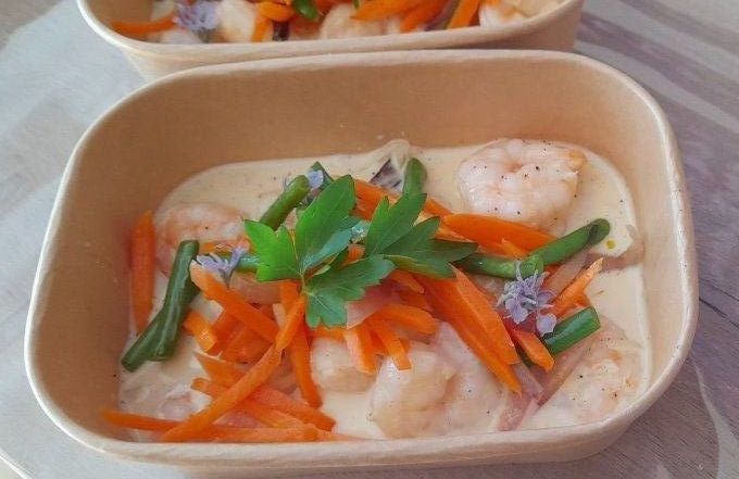 CREVETTES SAUCE VANILLE