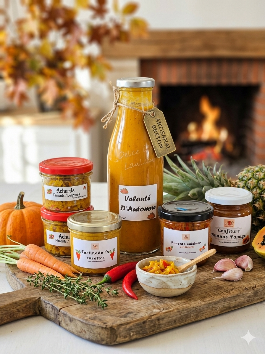 Thé vert bio artisanal en sachet Délice de LauLau