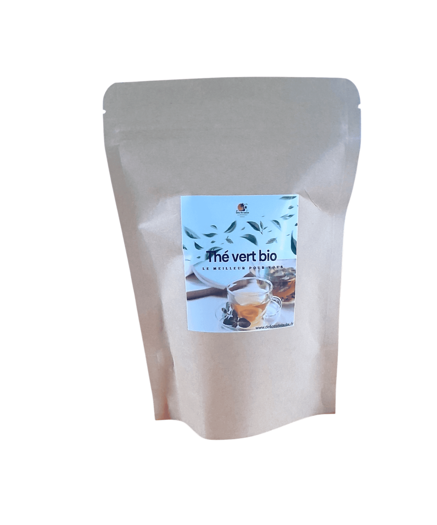 Thé vert bio artisanal en sachet Délice de LauLau